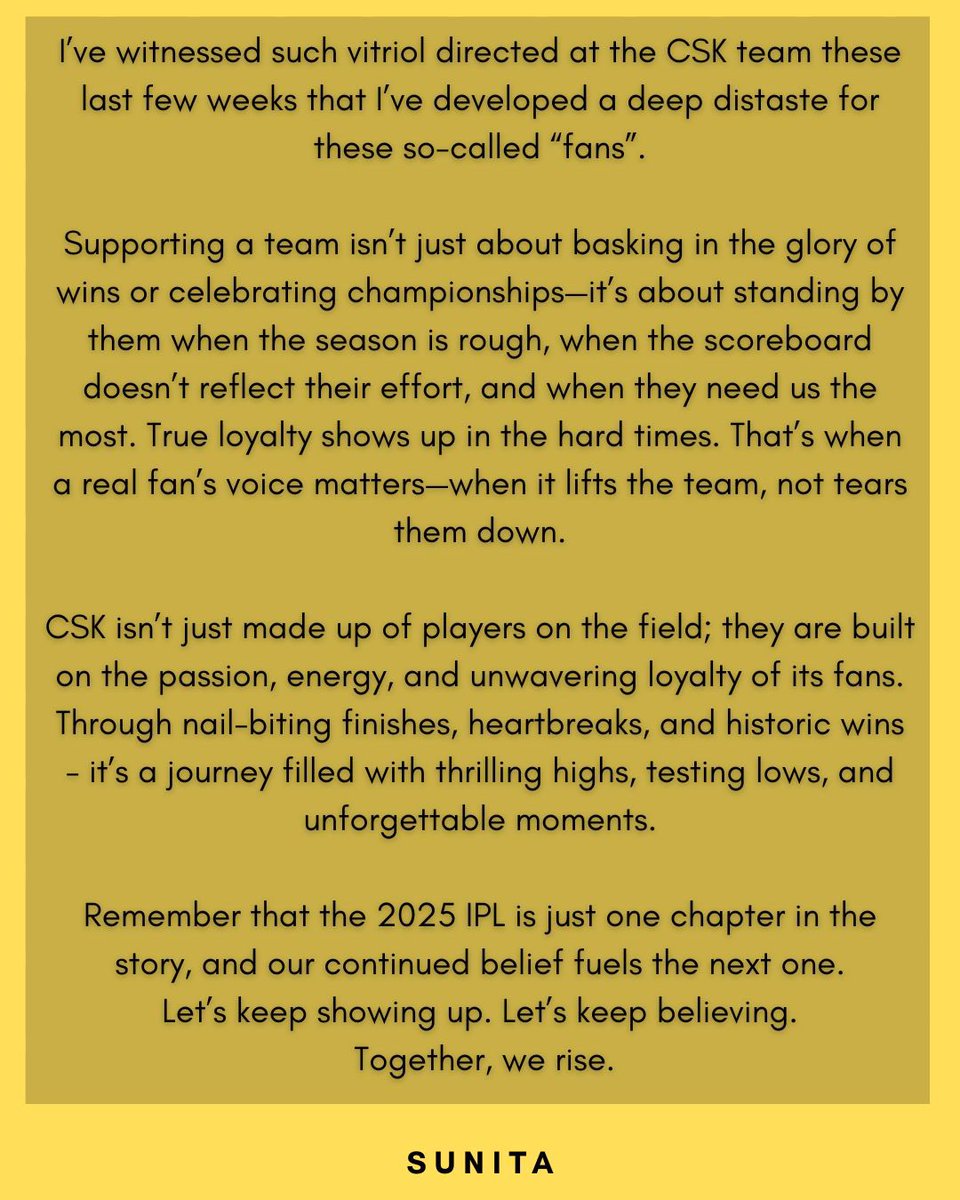 SunnyScribbler's tweet photo. @CSKFansOfficial @CskIPLTeam @BCCI #CricketTwitter #cricketlove #csk #lovemyteam https://t.co/IU2YCxqpHP