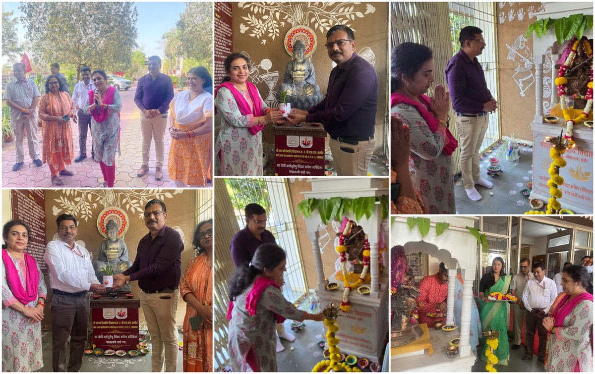 PMSHRIkv2indore's tweet image. Ms. Nidhi Pandey, Commissioner KVS(HQ), visited PM SHRI KV No.2 BSF. She observed the infrastructure &amp;amp; facilities under the PM SHRI Scheme. She guided the Vidyalaya by giving her valuable suggestions &amp;amp; appreciated the effort taken by the Vidyalaya under the PMSHRI Scheme.