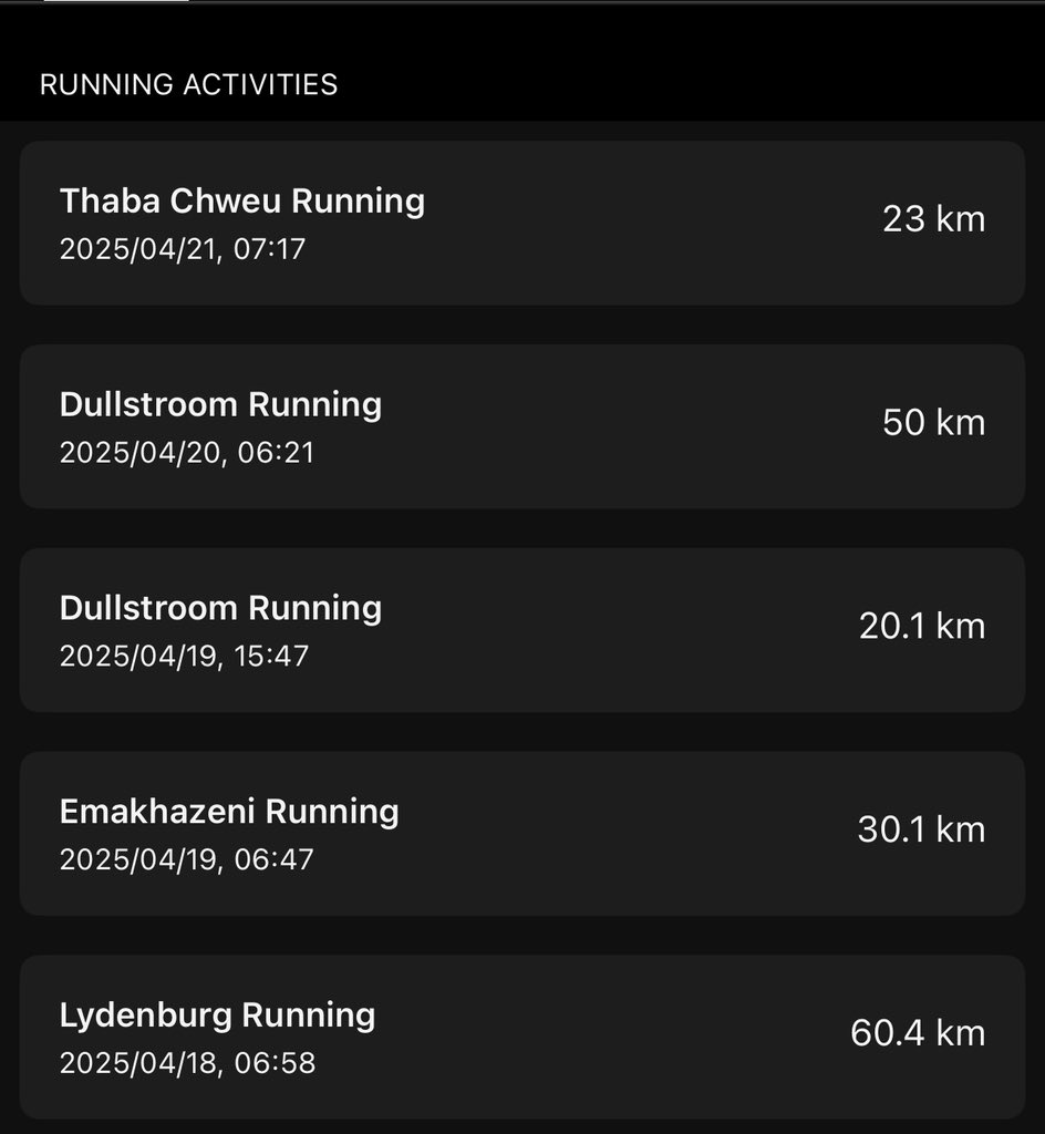 Top Runner YaMaMpondo 🤟🏾 tweet media