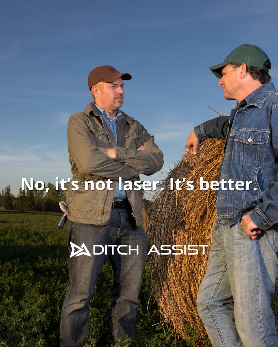 Ditch Assist™ isn’t just a laser replacement—it’s a full lineup of RTK GPS guidance tools for today’s farmers and contractors.

Ditch Assist gives you automated grade control on scrapers, ditchers, blades, and tile plows—no lasers, no cables, no guesswork.

Ditch Assist X adds