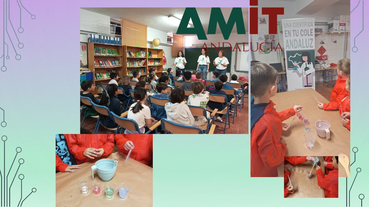 Lola (@cientifica_lola) on Twitter photo Mis madrinas MartaPeña, MaríaJoséAyora y AnaDomínguez de <a href="/ujaen/">Universidad de Jaén</a> , me han llevado a hacer #ciencia el 8deabril extrayendo antocianinas de la lombarda y observando sus propiedades ÁcidoBase al CEIPNtraSraDeLaCapilla de Jaén en 2 aulas de 2º , un Aula Específica y un aula TEA Mis madrinas MartaPeña, MaríaJoséAyora y AnaDomínguez de <a href="/ujaen/">Universidad de Jaén</a> , me han llevado a hacer #ciencia el 8deabril extrayendo antocianinas de la lombarda y observando sus propiedades ÁcidoBase al CEIPNtraSraDeLaCapilla de Jaén en 2 aulas de 2º , un Aula Específica y un aula TEA