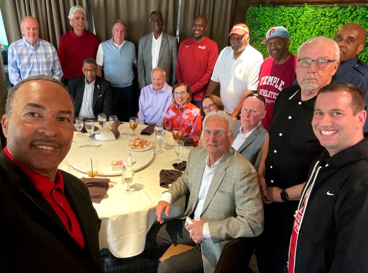 Coach_Afish's tweet image. Had a great time with @TUMBBHoops 1969 NIT Championship Team this weekend! Thanks to John Baum for putting this together. The stories. The memories. The bond between teammates was incredible to see!! 馃敶鈿笍馃弨