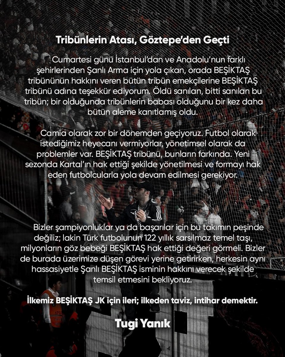 Tribünlerin Atası, Göztepe’den Geçti 🦅