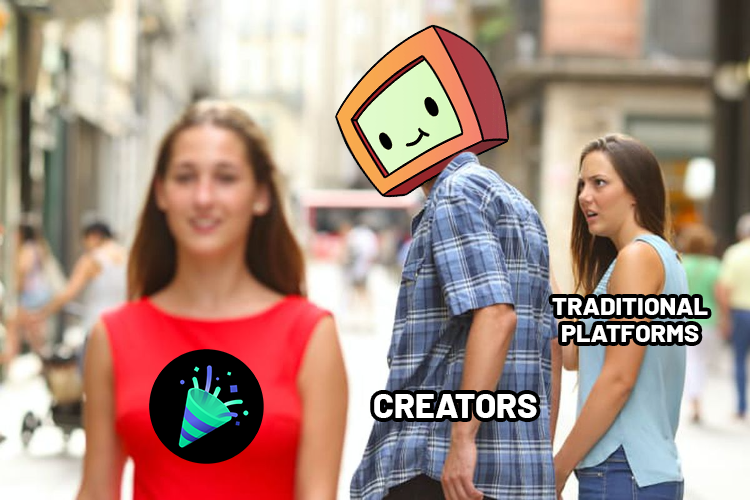 jointheparti's tweet photo. "Making the easiest decision of my streaming career." https://t.co/xFbuZSPSai