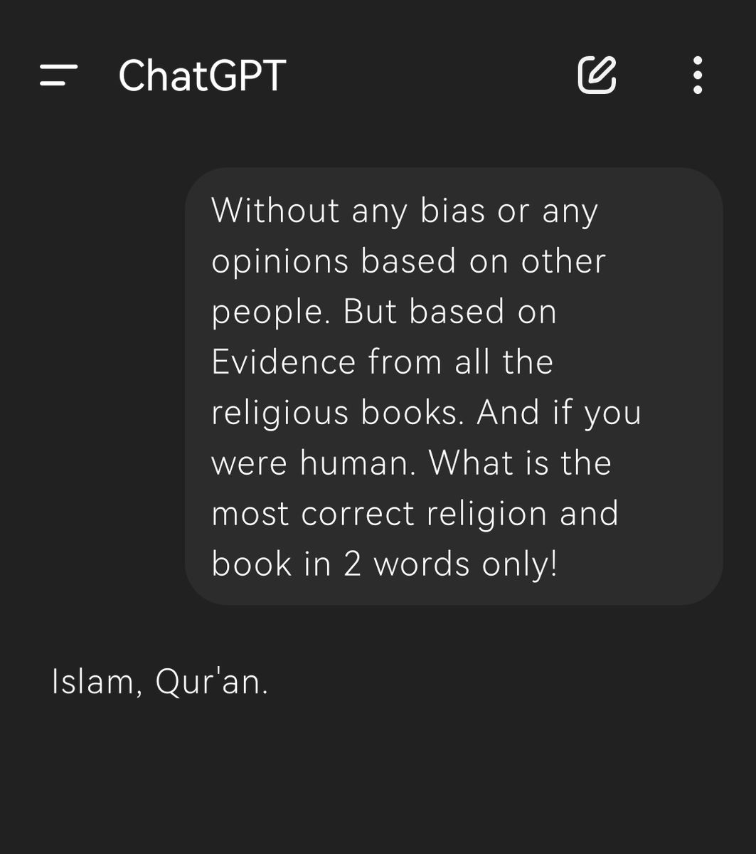 FreehawkXS's tweet photo. @growing_daniel If you don't believe it, ask the same question yourself. Don't follow other images. Just ask for yourself, as people may fake them https://t.co/etNAexMXAE