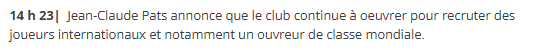 actu_asm's tweet photo. @ASMOfficiel S'est bien foutu de nous le président, ou un énorme déni de début de saison pour faire passer la pillule a tout le monde suite a la prolongation de Christophe Urios. https://t.co/qPZvxLEbVc