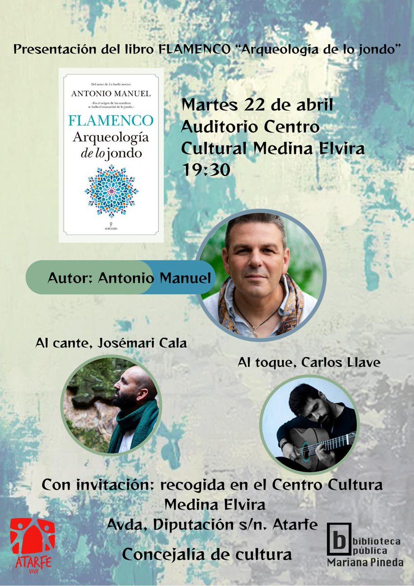 Nos vemos mañana en Atarfe (Granada). 
Reserva gratis tu entrada en este enlace: tomaticket.es/es-es/entradas…