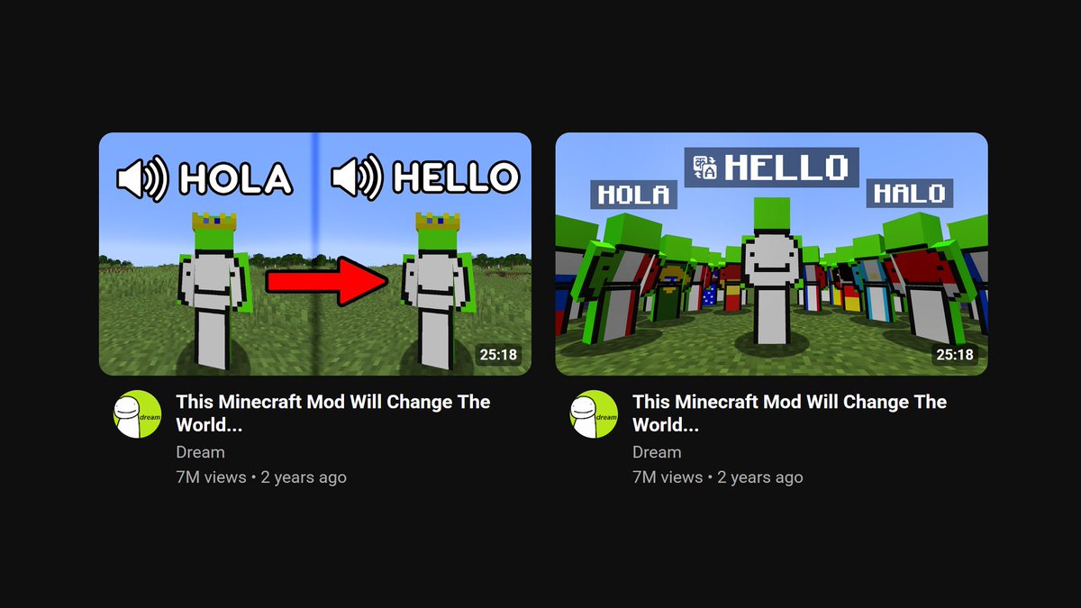 I've remade one of <a href="/dreamwastaken/">dream</a>'s thumbnails AGAIN.

Do you think it's better or not?