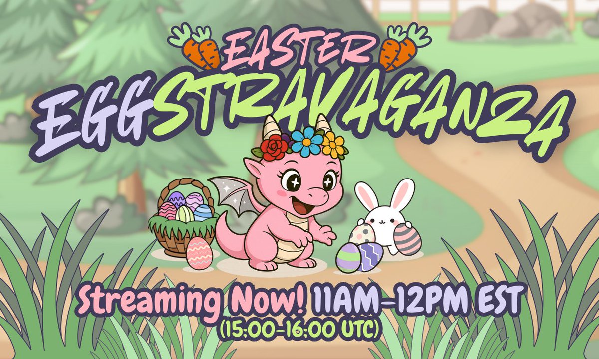 Streaming Now on Twitch! 
twitch.tv/silverwingxsc

Stop by the <a href="/pixels_online/">Pixels</a> Guild Castle for an Energy Boost, awesome prizes, and some springy Easter vibes.

Join the #EasterEGGstravaganza!🥚🥕🥕