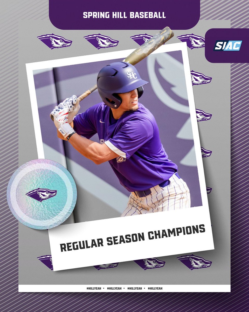 #SIACBSB Regular Season Champs🏆

#HillYeah