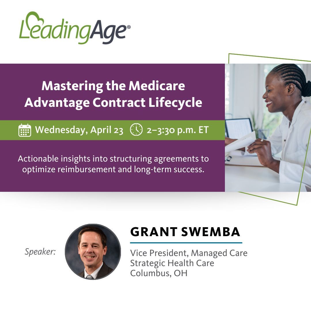 Earlier this month, <a href="/CMSGov/">CMSGov</a> announced Medicare Advantage (MA) plans will receive average payment increases of 5.06%—or more than $25 billion—for CY2026. Aging services providers will want to learn the ins and outs of establishing beneficial MA contracts to optimize payments. On