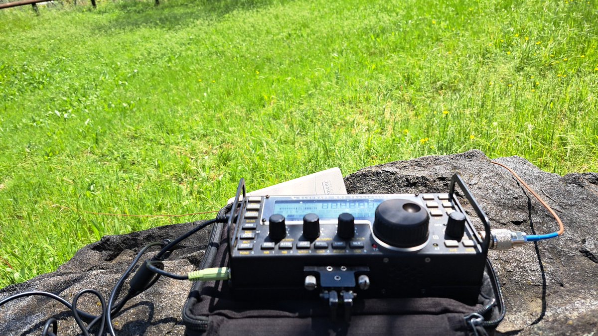 Two Pota activation today with <a href="/Chris_Diemoz/">Christian Diemoz</a> Ix1ckn