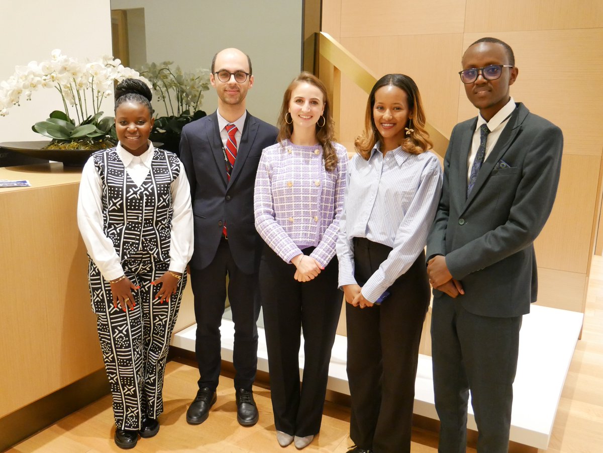 BahaiBIC's tweet image. BIC Representative Cecilia Schirmeister moderated an event on the margins of the ECOSOC Youth Forum entitled "Carving Constructive Paths Forward in a Fracturing Global Order: The Role of Youth", hosted by the Bahá'í International Community in collaboration with the African United…
