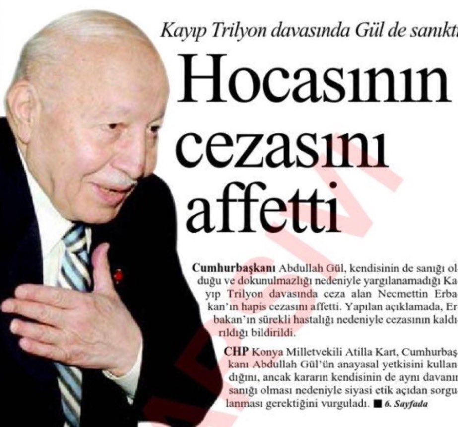 7. Yine bu mal beyanının içinde bakın neler yok:

✔️ İstanbul’da 12 milyon dolarlık yalı,

✔️Ankara’da 11 katlı bina,

✔️ Konya’da çeşitli sanayi kuruluşları,
ve tabii ki “Kayıp Trilyon Davası”… ⚠️