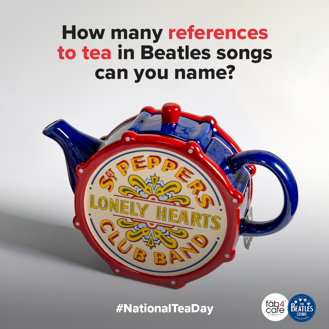 Happy #NationalTeaDay!

Celebrate with our great selection of brews, available at The Fab4 Cafe 🫖