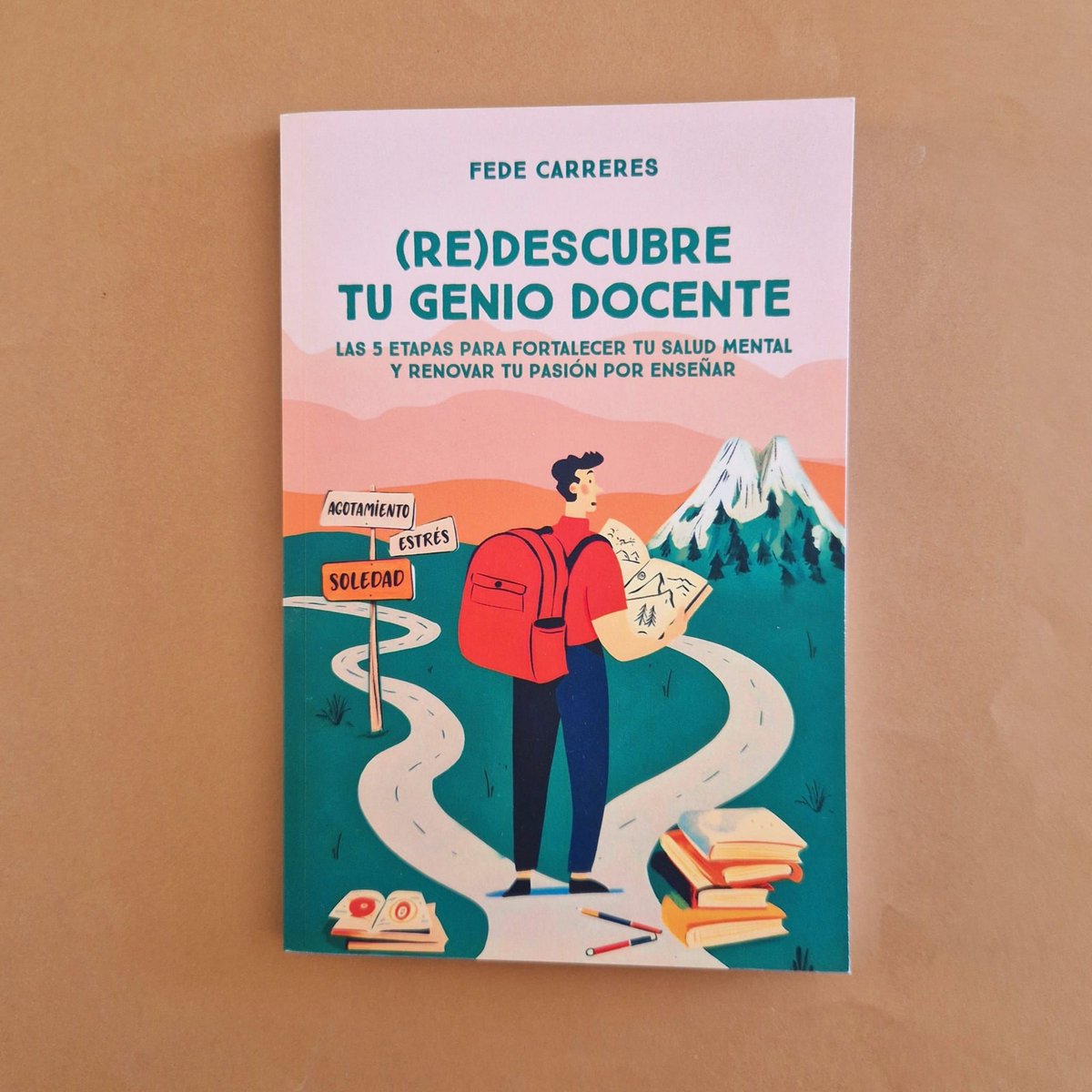 #librodeldía. Ofrece herramientas sencillas y efectivas para recuperar la energía como docente y volver a disfrutar de cada clase.  <a href="/FedeCarreres/">Fede Carreres</a> #docencia #docentes