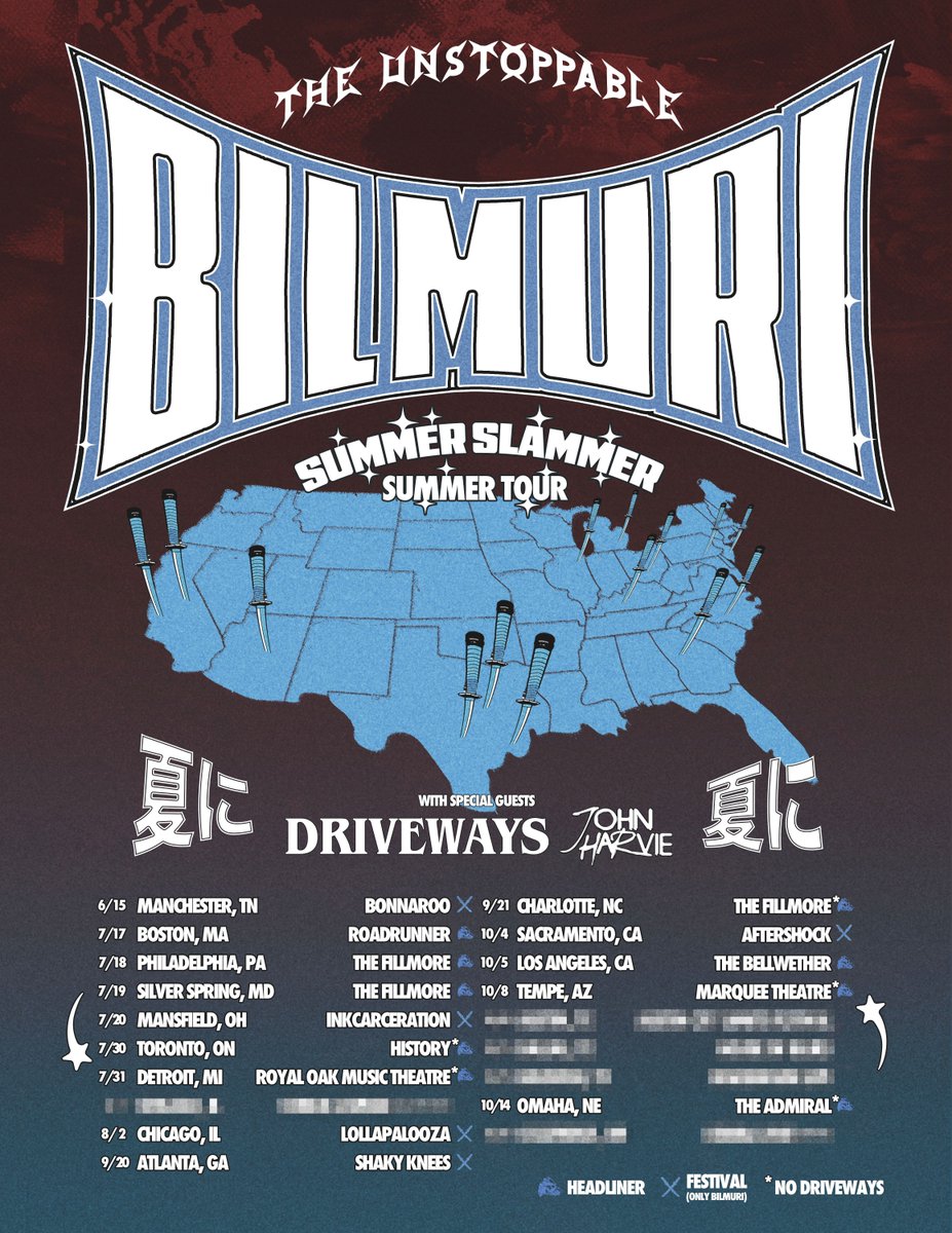 HOGTOBER FOREVER LIVES ON! Playing a handful of shows with @bilmuritweets Tickets on sale this week! 🐗 🤝 🎃