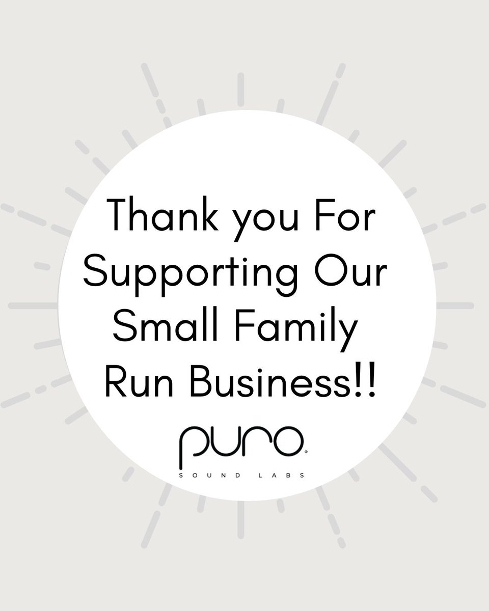 A heartfelt THANK YOU to our amazing community for supporting our small business, not just today, but every single day! Your encouragement means the world to us, especially during these times

l8r.it/NxsV

#SmallBusinessLove #ThankYou #ShopSmall #PuroSoundLabs