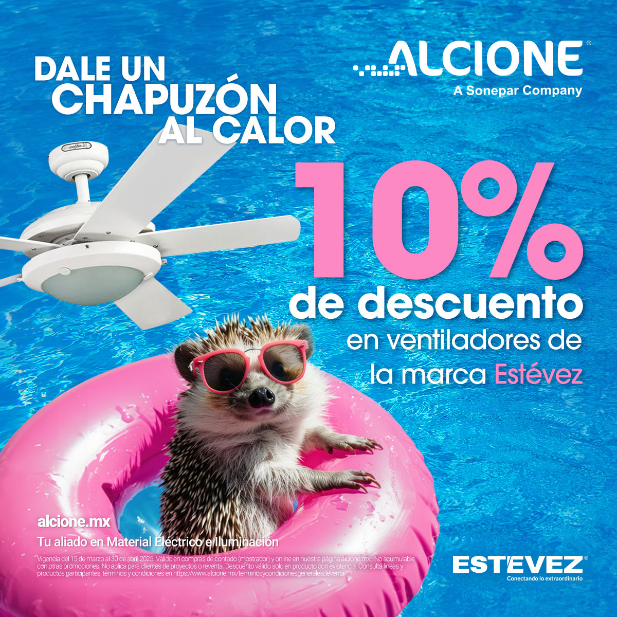 alcionemx's tweet image. 🫠¿Calor? ¡Pues aprovecha en caliente!🥵

🍃Los ventiladores de la marca #Estévez tienen el 10% de DESCUENTO en #Alcione 😎

🛒Adquiérelo desde la Tienda en Línea:
tinyurl.com/2bke3rtk

#TuAliadoEnMaterialEléctricoEIluminación