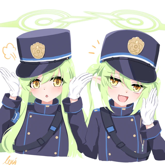 ノゾミとヒカリ実装ありがとう#ブルアカ 