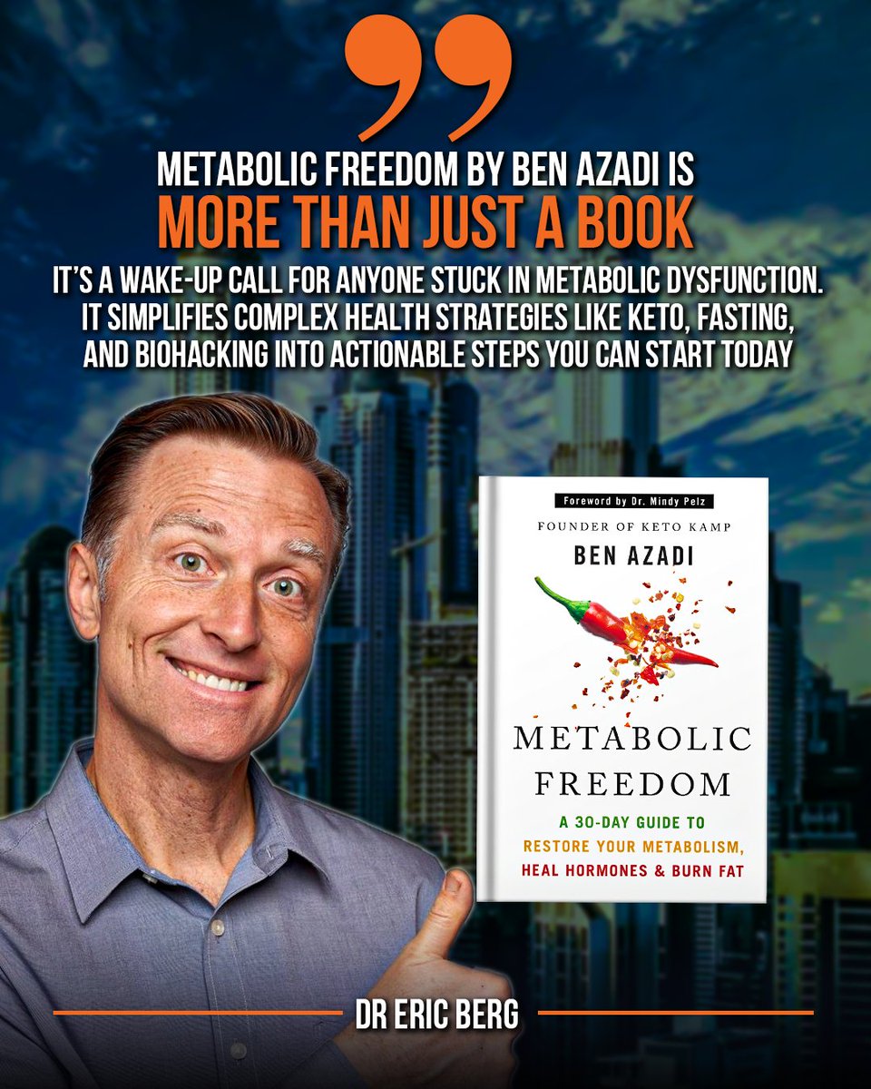 Ben Azadi - Founder of Keto Kamp 🥑 tweet media