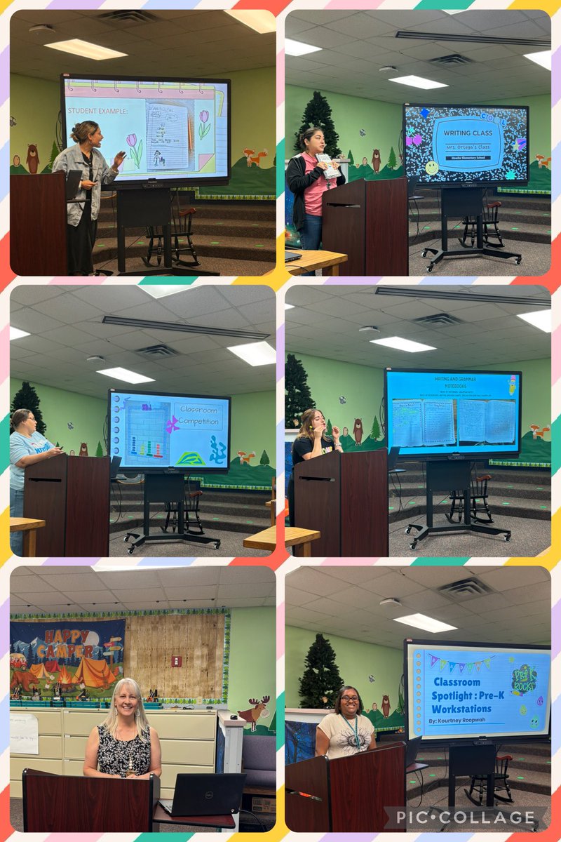 Classroom Spotlights today at Meador! These amazing teachers sharing their love for literacy 📚📓#betteratmeador #pisdlachat #campusPD