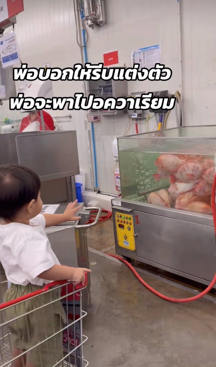 โช่เร้กพาน้องเอนโซ่ไปอควาเรียม