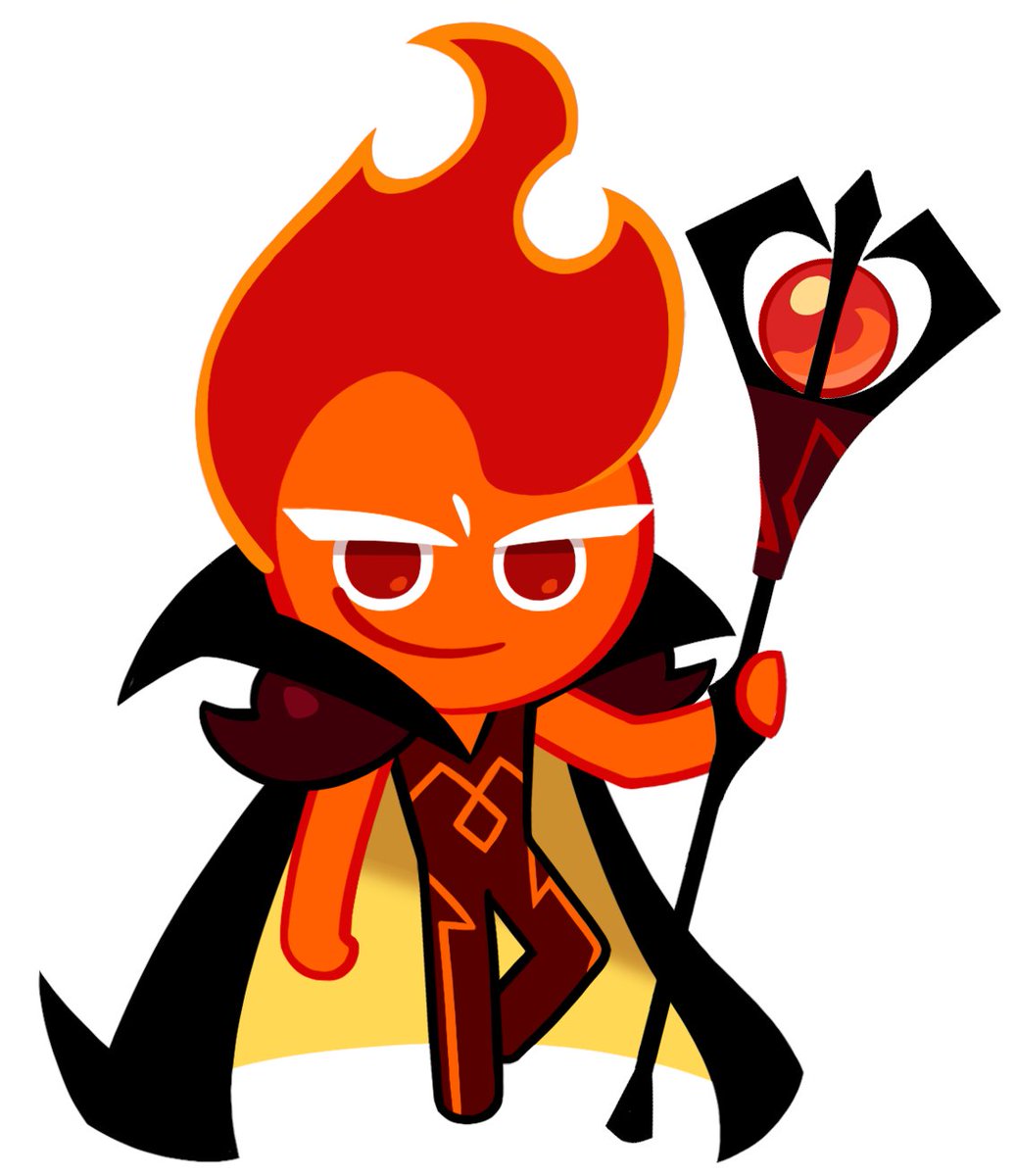 Aeroon7's tweet image. Has nobody else noticed they changed his eye color?
#FIRESPIRITCOOKIE REDESIGN LETS GOOOOOOOOO!