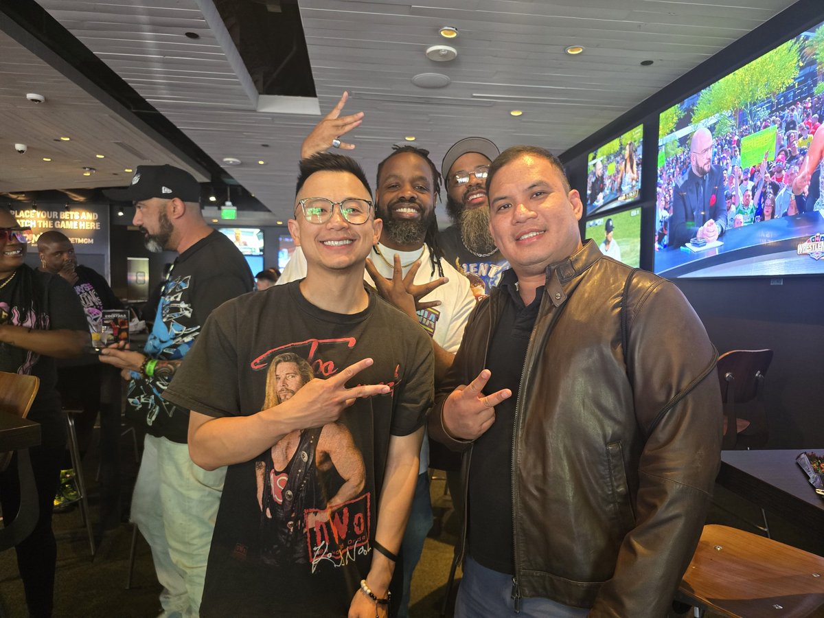 Maynard Maleon (@maynman1) on Twitter photo 2023 and 2024 with the Worldwide Crew <a href="/ringerwrestling/">The Ringer Wrestling Show</a> <a href="/cruzkontrol/">Benjamin Cruz</a> <a href="/brianhwaters/">Brian H. Waters</a> <a href="/khal/">KHAL 9000</a> for #WrestleMania 39 and 41! 2023 and 2024 with the Worldwide Crew <a href="/ringerwrestling/">The Ringer Wrestling Show</a> <a href="/cruzkontrol/">Benjamin Cruz</a> <a href="/brianhwaters/">Brian H. Waters</a> <a href="/khal/">KHAL 9000</a> for #WrestleMania 39 and 41!