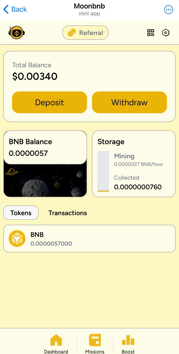 BNB mining ⛏️ telegram

t.me/moonbnbbot?sta…
