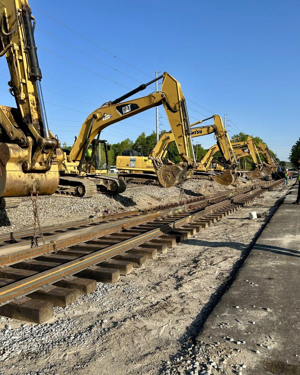 Norfolk Southern (@nscorp) on Twitter photo From legacy to electric—our next chapter with <a href="/Scout_Motors/">Scout Motors</a> is on track. 🚂⚡🚘
Exciting progress in South Carolina: Our crews have just installed the mainline switch that will connect directly to Scout Motors’ future EV manufacturing plant in Blythewood!
From our From legacy to electric—our next chapter with <a href="/Scout_Motors/">Scout Motors</a> is on track. 🚂⚡🚘
Exciting progress in South Carolina: Our crews have just installed the mainline switch that will connect directly to Scout Motors’ future EV manufacturing plant in Blythewood!
From our
