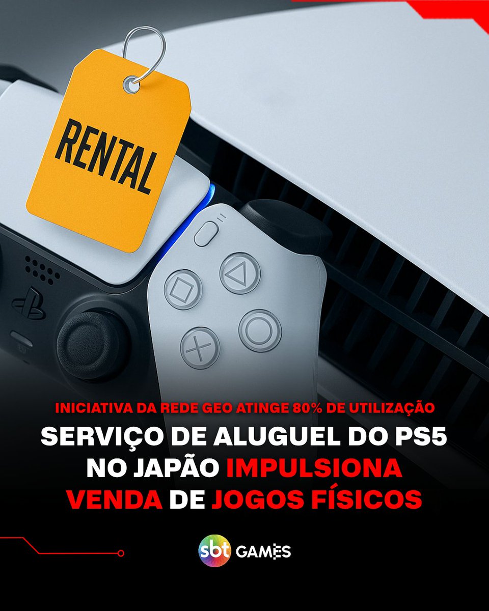 Uma tendência inusitada está ganhando força no Japão: o aluguel de consoles PlayStation 5.

tinyurl.com/sbt282331