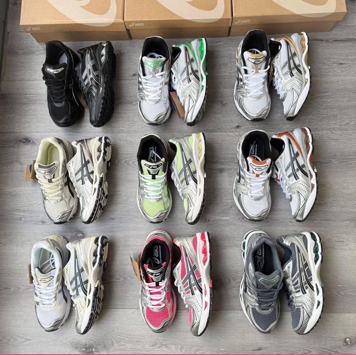 Funny how these used to be called Dad shoe back then…
Now they’re in moodboards and runway fits.
ASICS Gel-Kayano 14s

Super clean, comfy, and making a comeback.

Sizes 40–45 available.

I’m just a DM away.(tag someone who can get this for you )😤😌