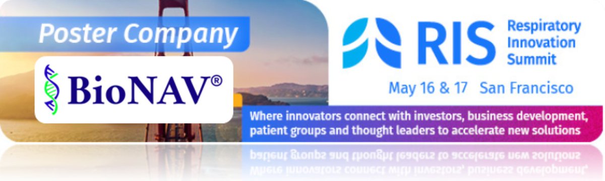 BioNAV's tweet photo. Excited to share new developments next month. Available for meetings through May 20th at the Respiratory Innovation Summit (2025 American Thoracic Society’s International Conference, May 16-21). #ATS2025 #Pulmonology #RespiratoryCare #AirQualityTech #RespiratoryInnovation #DigitalHealth #AIinHealthcare #MedTechNews #Manufacturing