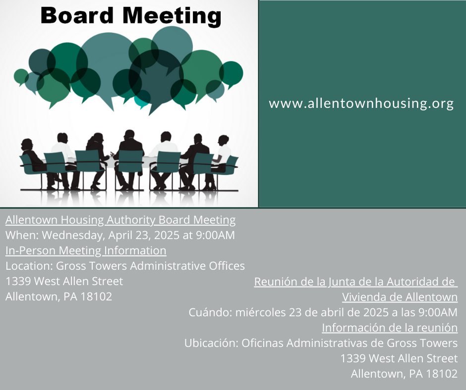Come join us for the next Board of Commissioners Meeting on Wednesday, April 23rd at 9:00am.
