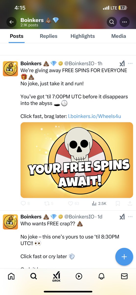 Ty6990105150614's tweet photo. @blumcrypto Please you guys should not farm that project called  @BoinkersIO  they are sc@m https://t.co/TbQuZjShVH