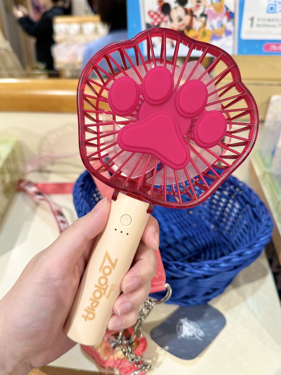 ディズニー ズートピア ハンディファン ストラップ セット