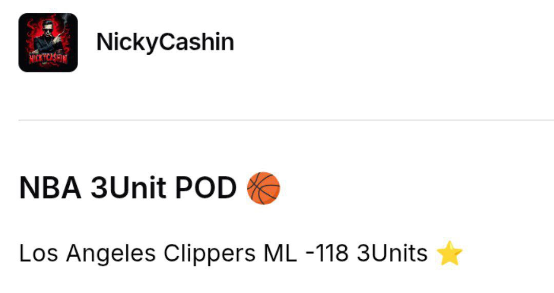 allcappersfreee's tweet image. #NickyCashin 
#PickzHub