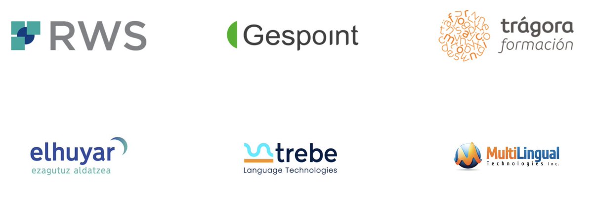 ⚠️30 ABRIL: CAMBIO DE TARIFA⚠️
🤝 V Congreso ANETI 2025: Patrocinadores
Estamos muy contentos de contar con patrocinadores top que hacen posible el congreso: RWS, Gespoint, Trágora Formación, Elhuyar, Trebe, Multilingual Tech.
¿Quieres ser uno de ellos?
👉 f.mtr.cool/uzysxfyvis