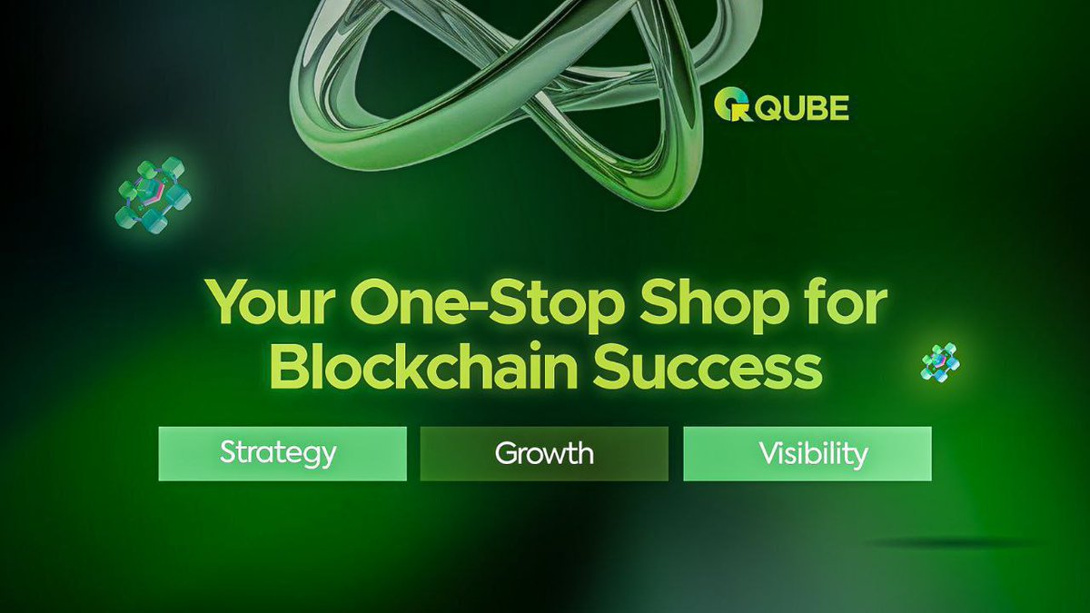 Building in Web3? You don’t have to do it alone.

At Qube Marketing Agency, we understand the unique challenges blockchain projects face from crafting the right strategy to gaining visibility in a fast-moving space.

That’s why we’re here as your one-stop partner for:

• Clear,