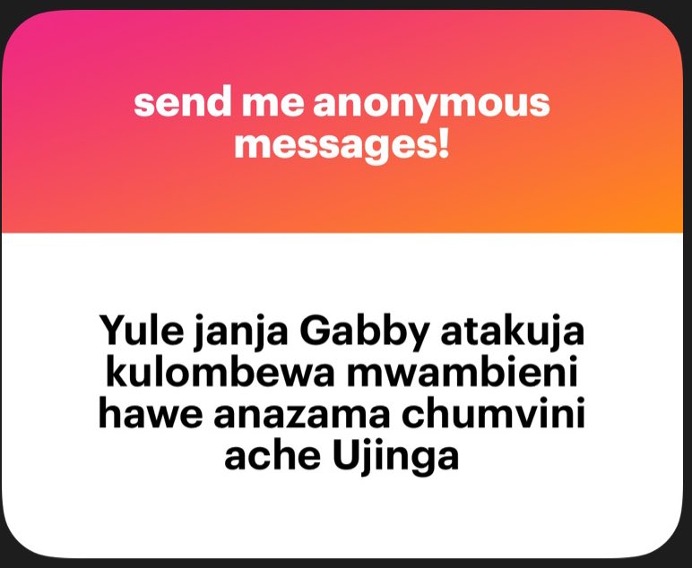 Wakuu, sababu nilisema siwezi lamba uchi ndio mmefika huku 😂😂.