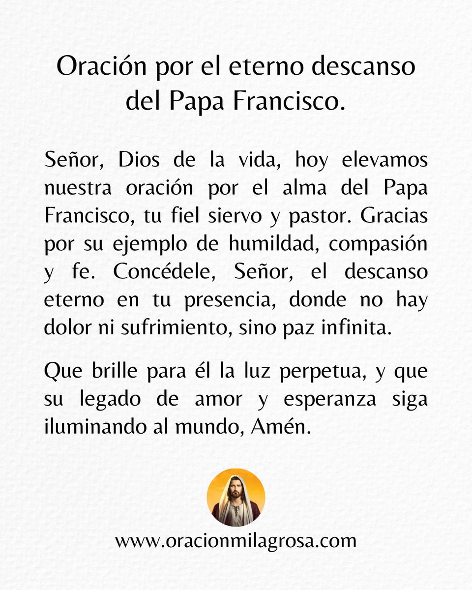 Oración Milagrosa tweet media