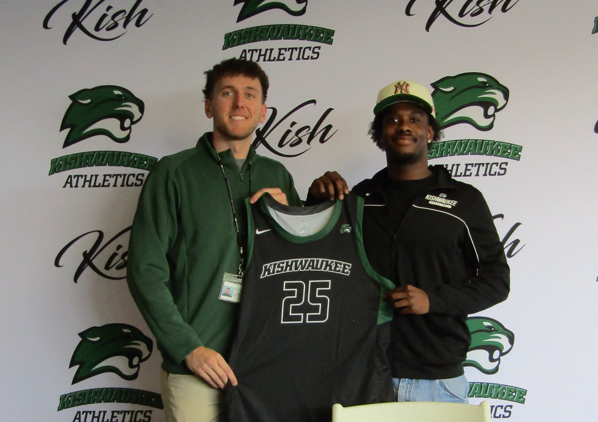 Wrapping up our Signing Day event on the Men's programs side as we celebrated with a men's basketball recruit commitment-Sean Ngdorongo, Bloomington HS 🏀 #KishFam