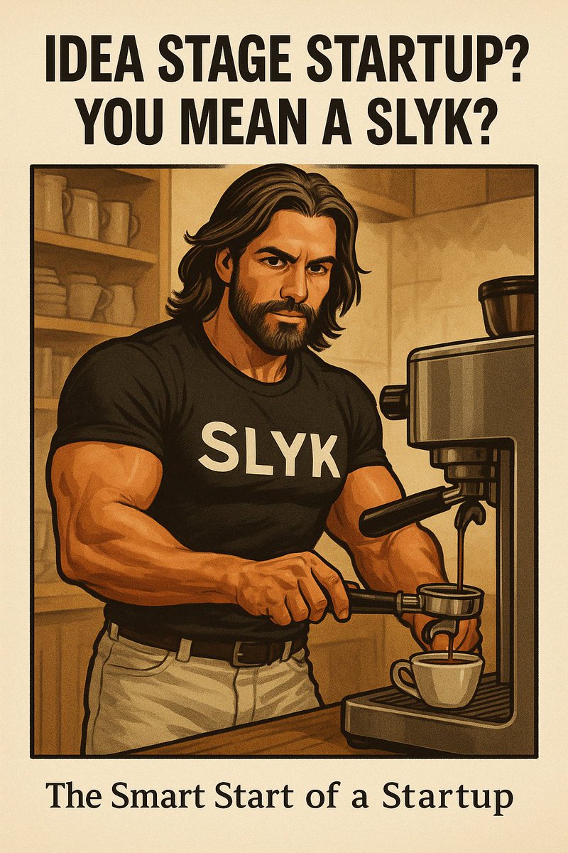 Early Stage Startup?
You need a Slyk.
The Smart Start of a Startup.