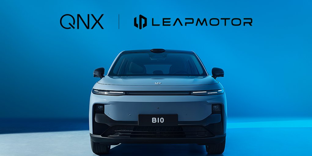 QNX_News's tweet image. After their groundbreaking collaboration on the C11, Leapmotor has teamed up with QNX again to power the brand-new B10—a first-generation, mid-size electric SUV designed for success. bit.ly/42wW7b4

#QNX #SoftwareDefinedVehicles #automotive #ev