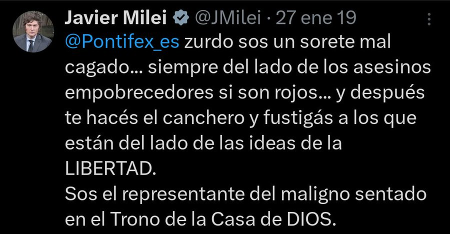QUE ASCO ME DA QUE ESTE SORETE TENGA DNI ARGENTINO