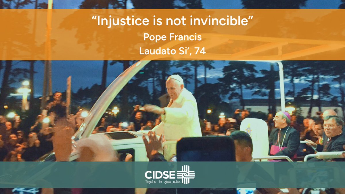 🕊️ Today we lost a champion for the voices of the marginalised &amp; the victims of injustice. 
#PapaFrancesco taught us not to be indifferent to the cry of the earth &amp; the cry of the poor, but to act with compassion &amp; solidarity. 🙏Thank you for your incommensurable service.