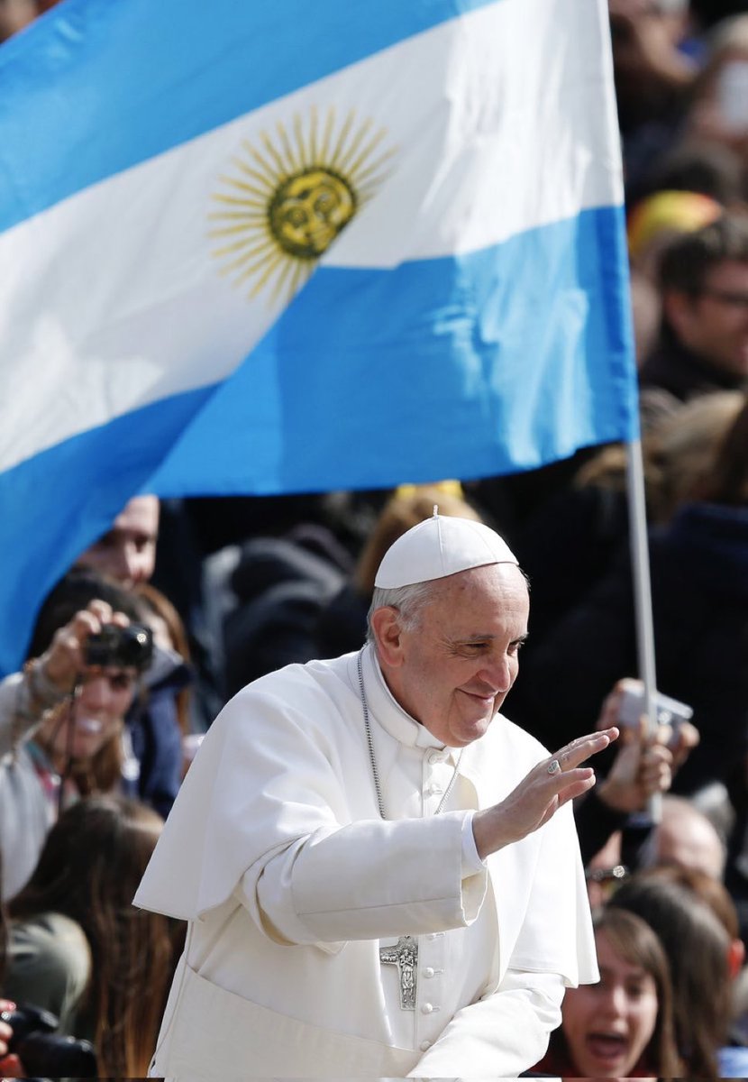 Nuestro Papa eternamente argentino.