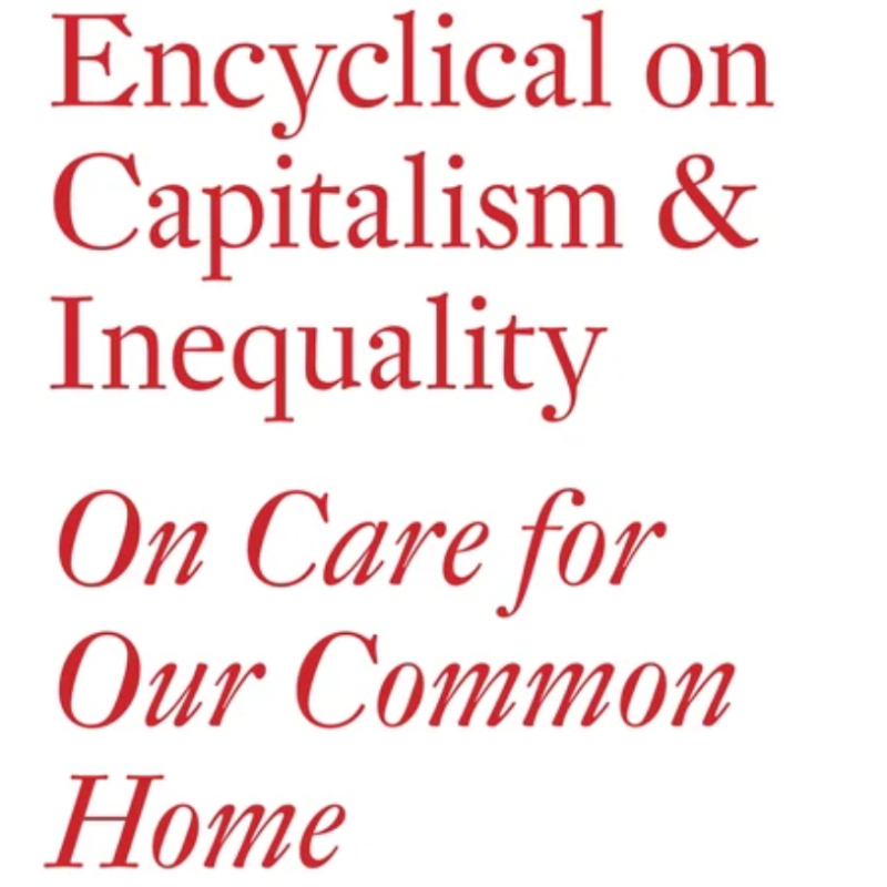 VersoBooks's tweet photo. In 2015, we republished Pope Francis's second encyclical, in which he takes aim at the heart of the world’s problems: capitalism.

It has been, and will remain, free to download.