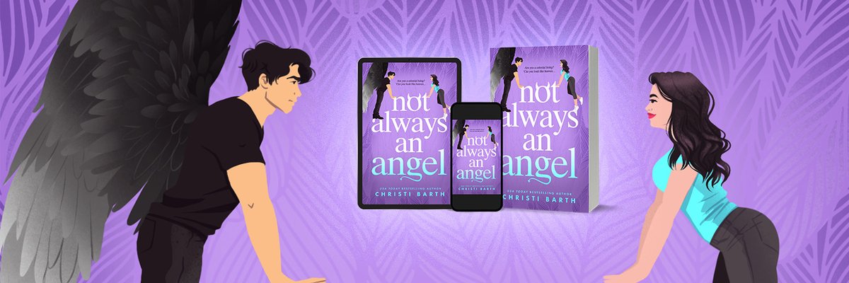 Release day! If you enjoy a steamy, full-of-twists #paranormalromance then it is time to one-click and dive into half-angel warriors, near-apocalyptic battles, demons, sexy snark/flirting &amp; a HUGE HEA, then #1click here: books2read.com/notalwaysanang…
